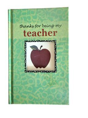 Thanks For Being My Teacher Hardcover Gift Book By Zondervan READ
